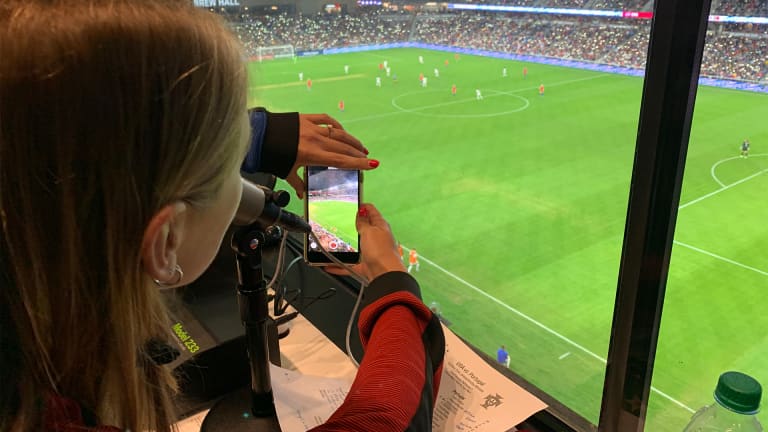 Stec steps up (to the mic) for USWNT -