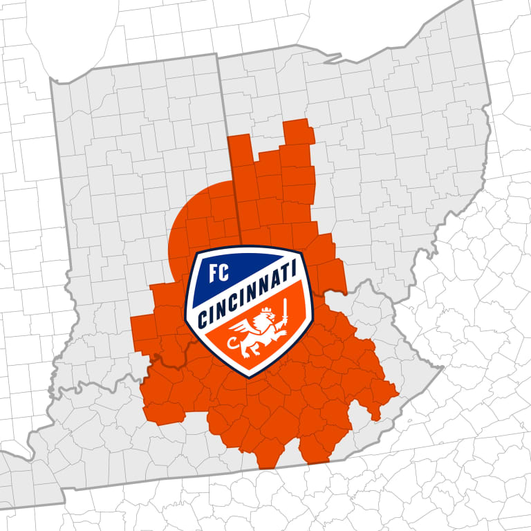 FC Cincinnati Stream Regional Coverage Info -