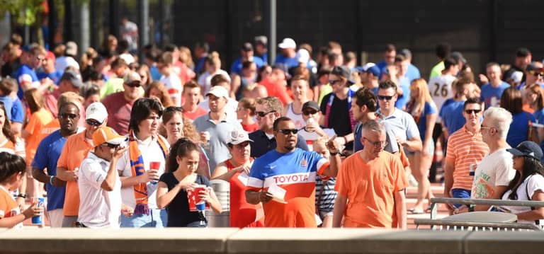 Record Crowd Watches FCC Take On Crystal Palace -