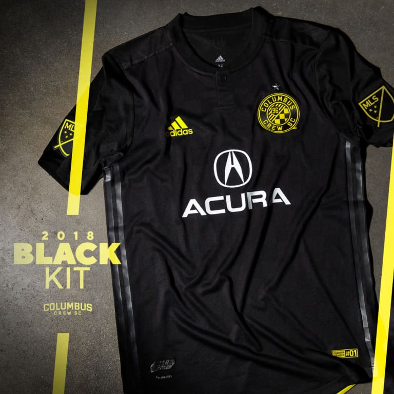Crew SC unveils 2018 Black Kit -
