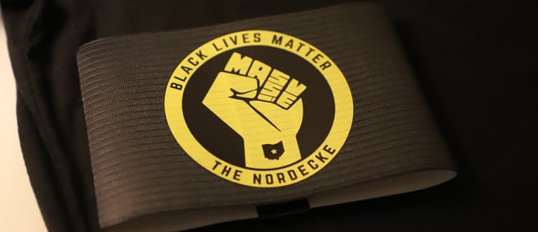 BLACK LIVES MATTER | Check out Jonathan Mensah's dedicated captain's armband ahead of #CINvCLB -