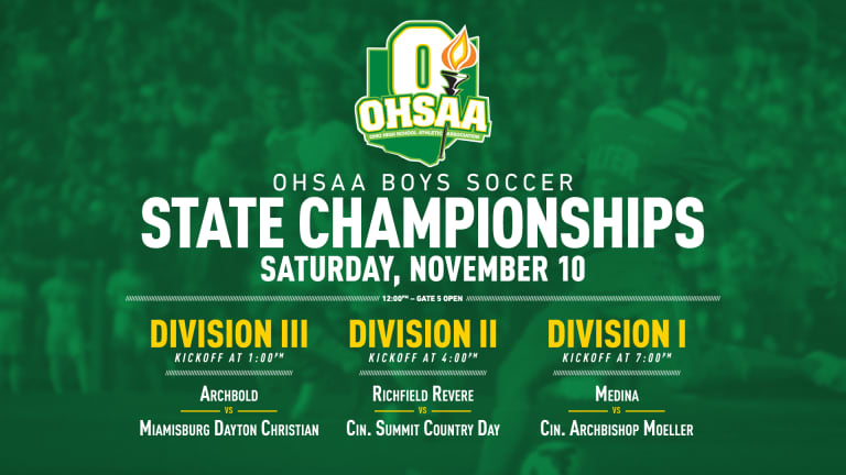 MAPFRE Stadium to host OHSAA State Soccer Finals this Friday and Saturday -