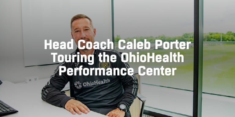 OHPC OPENING | Caleb Porter's first day at the OhioHealth Performance Center - Head Coach Caleb Porter Touring the OhioHealth Performance Center