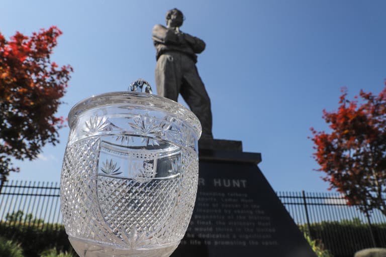 Lamar Hunt Statue & U.S. Open Cup