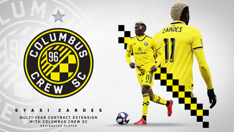 Columbus Crew SC signs forward Gyasi Zardes to a multi-year contract extension -