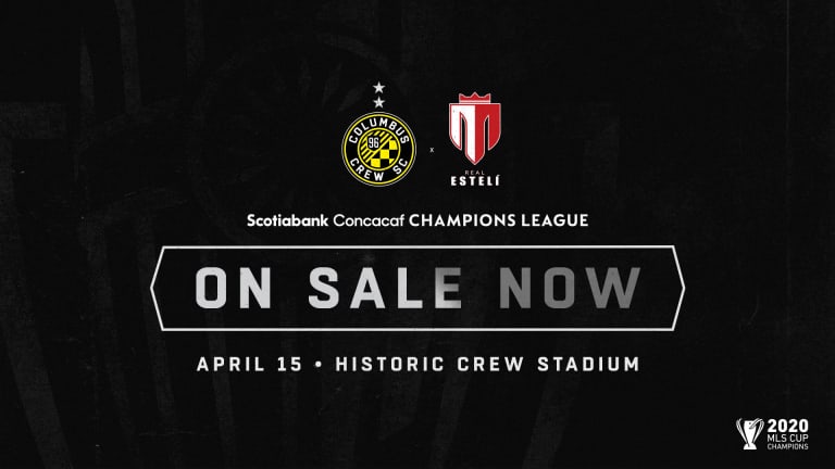 Columbus Crew SC announces tickets for 2021 Scotiabank Concacaf Champions League Match on April 15 are on sale now - https://columbus-mp7static.mlsdigital.net/elfinderimages/2021/CCL_OnSale_1920x1080.jpg