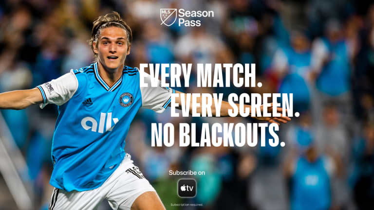 Full access to MLS Season Pass on Apple TV