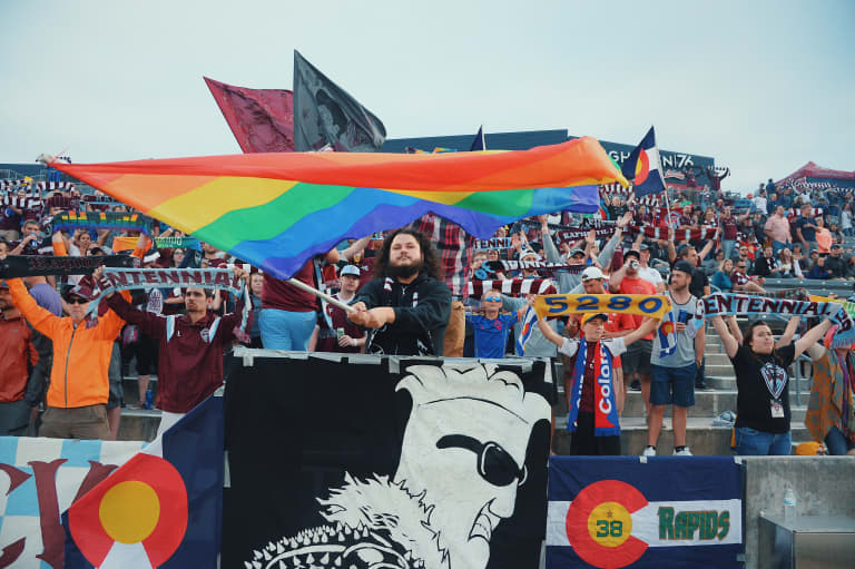 Celebrate Soccer for All month with Pride Night and SOCO game on June 8 - https://colorado-mp7static.mlsdigital.net/images/75F76908-BDB7-4562-AA16-CE93ED0D0E5A.JPG