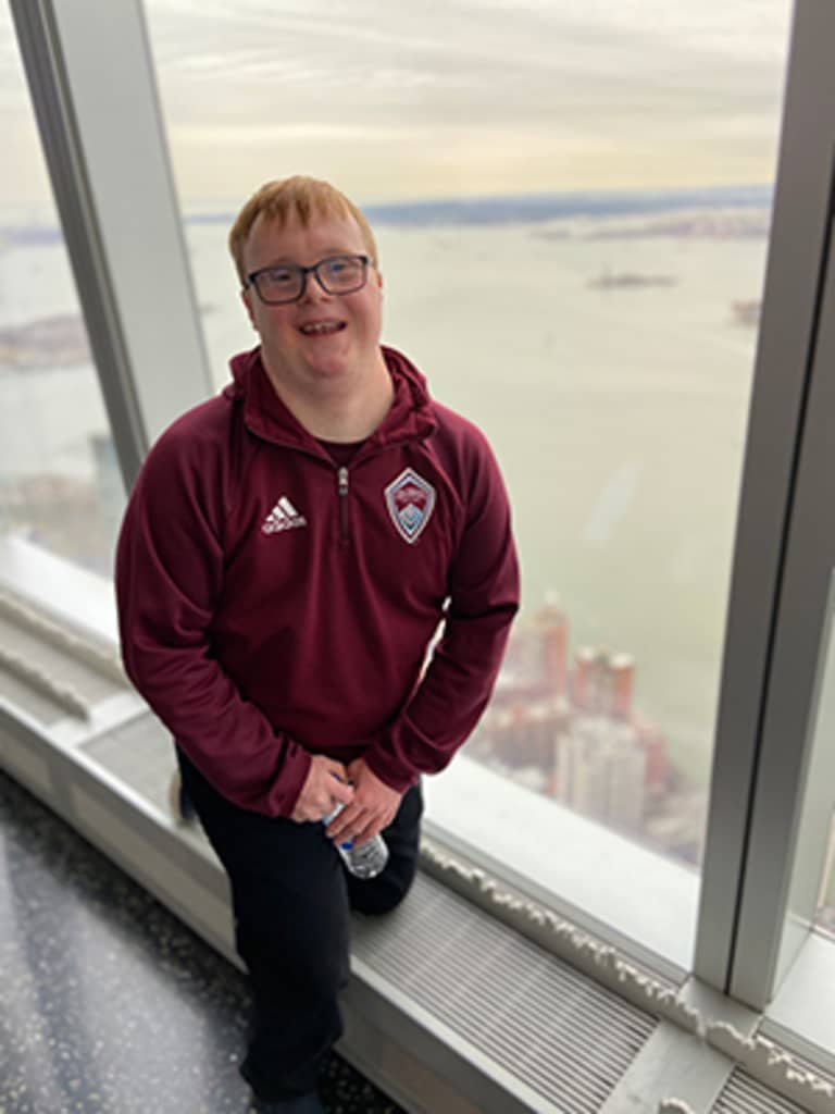 Special Olympics Athlete Scotty has the Experience of a Lifetime at MLS Jersey Unveil -