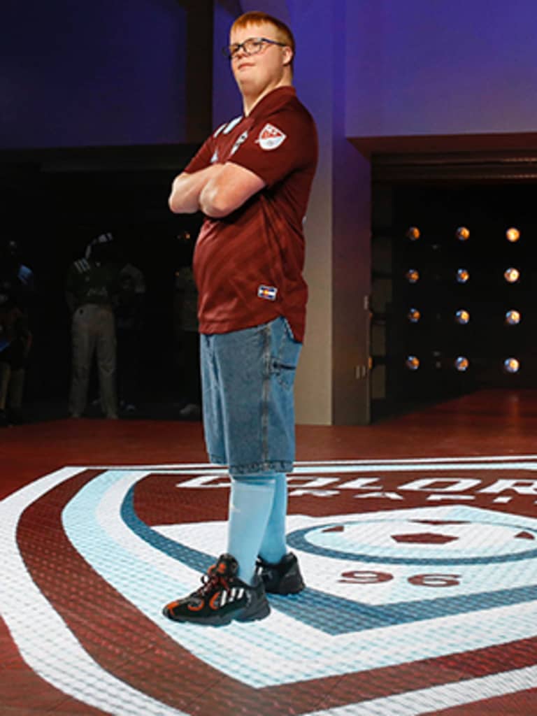 Special Olympics Athlete Scotty has the Experience of a Lifetime at MLS Jersey Unveil -