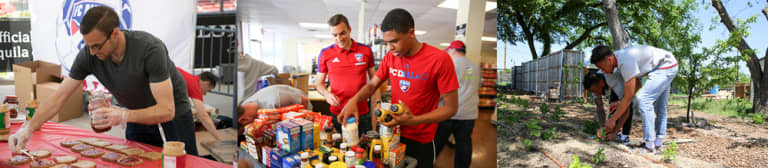 FC Dallas Family Making an Impact Locally and Globally Through Volunteer Efforts -