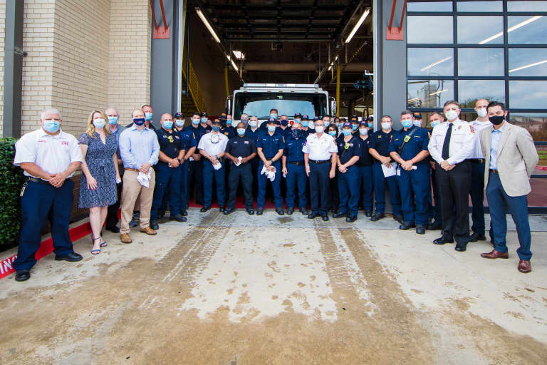 Frisco Fire Department And FC Dallas Unveil FC Dallas-themed Fire Engine - https://dallas-mp7static.mlsdigital.net/elfinderimages/2020/FCD-Engine-4-38.jpg