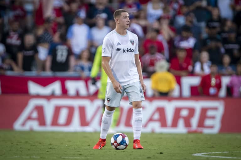 Russell Canouse reaches 50 appearances for D.C. United -