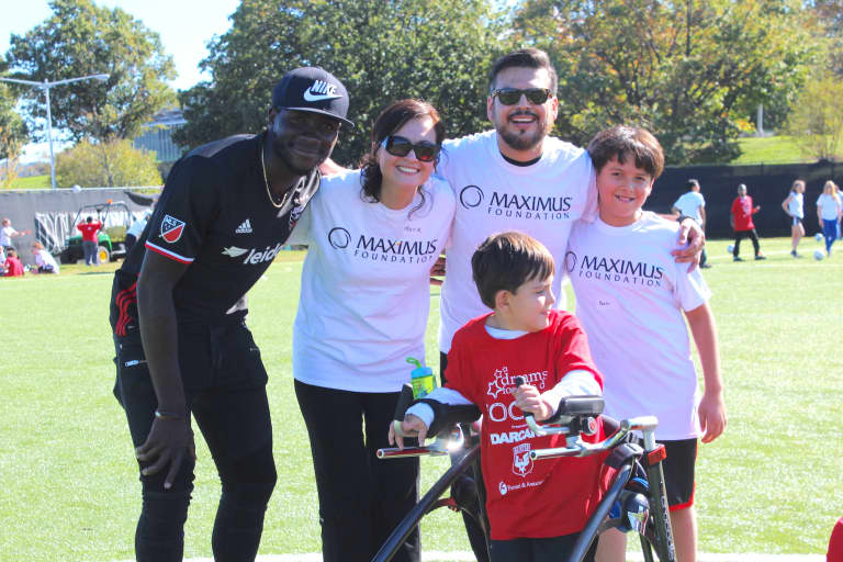 United host annual Dreams for Kids soccer clinic -