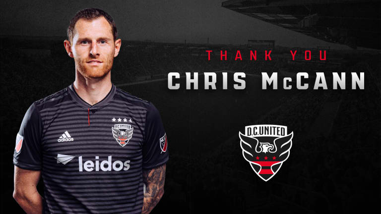 D.C. United and Chris McCann Mutually Part Ways -