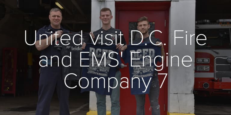 United visit D.C. Fire and EMS’ Engine Company 7 - United visit D.C. Fire and EMS' Engine Company 7