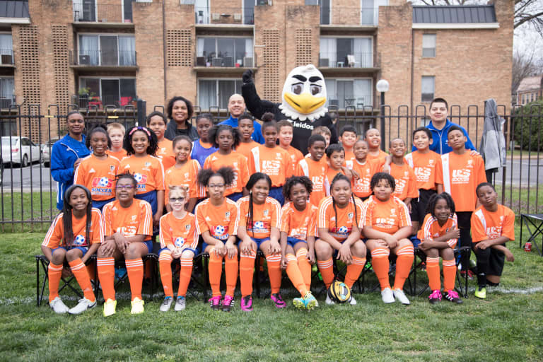 United's charitable partner DC SCORES receives $25,000 grant for new athletic equipment -