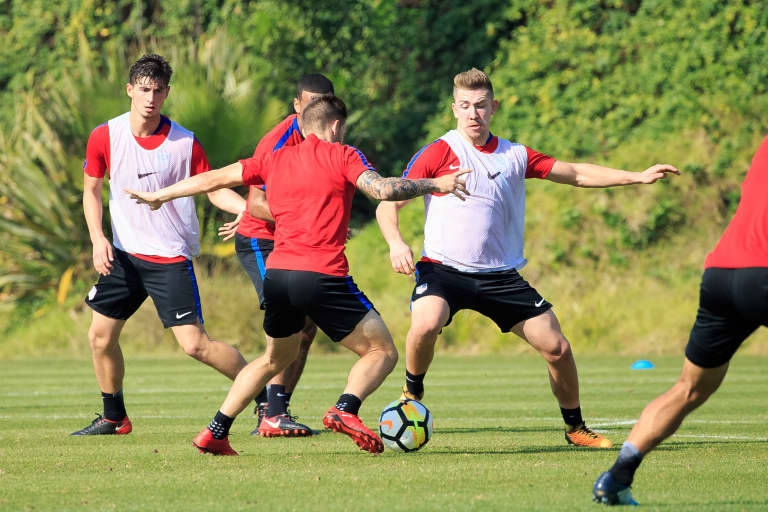United lay down key concepts during first training camp in Florida -