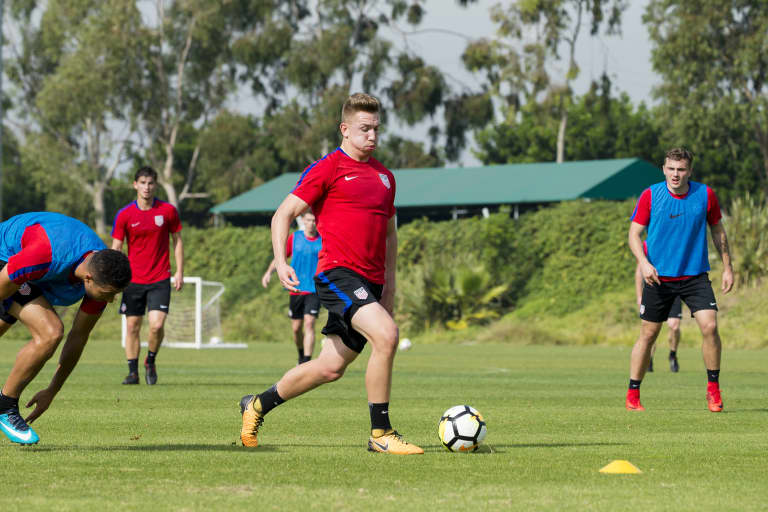 Canouse looking to earn first cap, carry USMNT momentum into preseason -