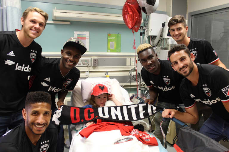 United visit MedStar Georgetown University Hospital -