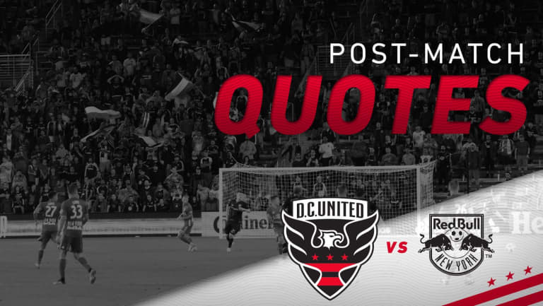 Post-Match Quotes | #DCvRBNY -