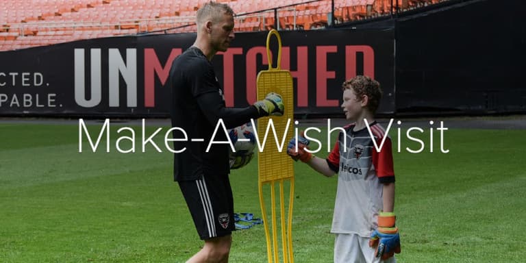 United host Make-A-Wish Mid-Atlantic wish kids at training - Make-A-Wish Visit