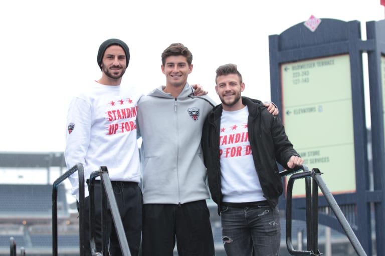 D.C. United players take the Polar Plunge for Special Olympics D.C.  -