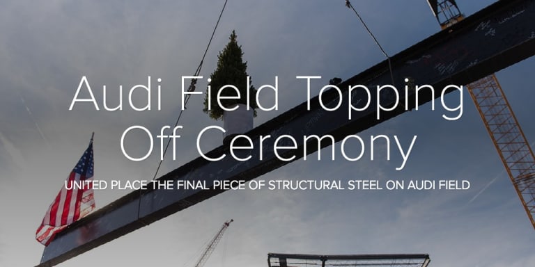 Gallery | Audi Field Topping Off Ceremony  - Audi Field Topping Off Ceremony