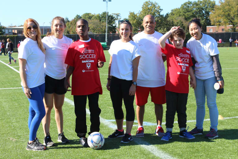 United host annual Dreams for Kids soccer clinic -