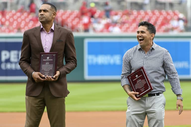 Jaime Moreno inducted into D.C. Sports Hall of Fame -