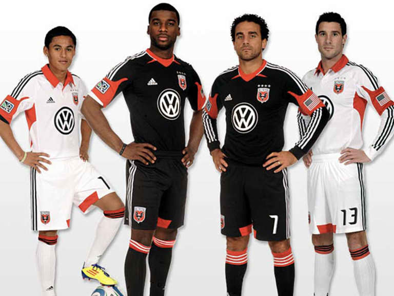 D.C. United presenta sus uniformes MLS 2012 -