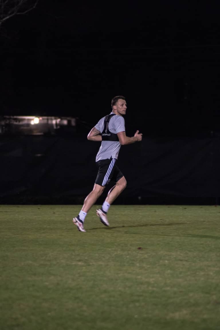 United lay down key concepts during first training camp in Florida -