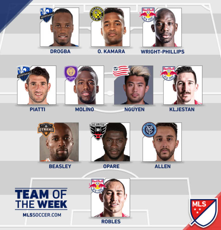 DaMarcus Beasley named to MLSsoccer.com's Team of the Week for Week 13 -