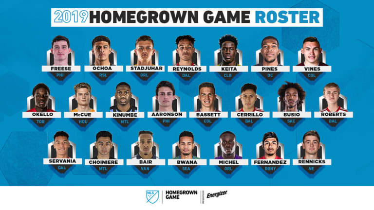 Erik McCue named to 2019 MLS Homegrown Game presented by Energizer® -