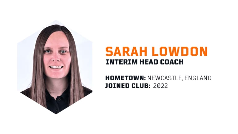 Sarah Lowdon- Interim Head Coach