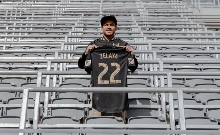LAFC Signs Forward Rodolfo Zelaya -
