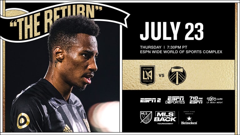 MLS Is Back Preview | LAFC vs Portland Timbers 7/23/20 -