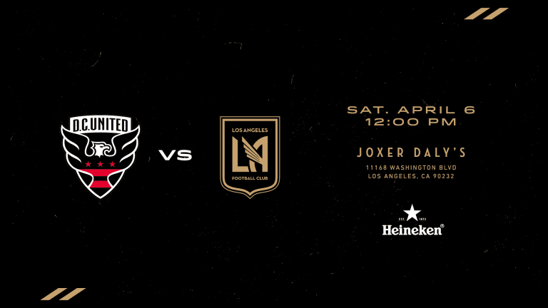 Where To Watch: LAFC at D.C. United 4/6/19 -