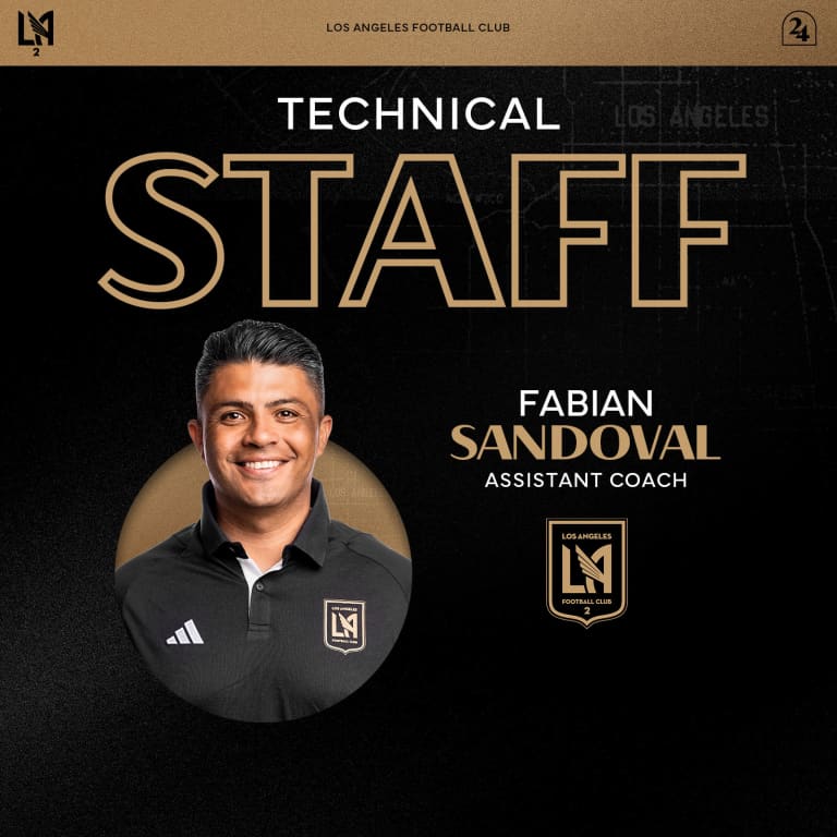 Fabian Sandoval LAFC2 coach