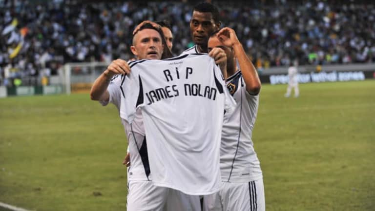 My top five favorite moments of Robbie Keane's career with the LA Galaxy | INSIDER - keane_nolan shirt