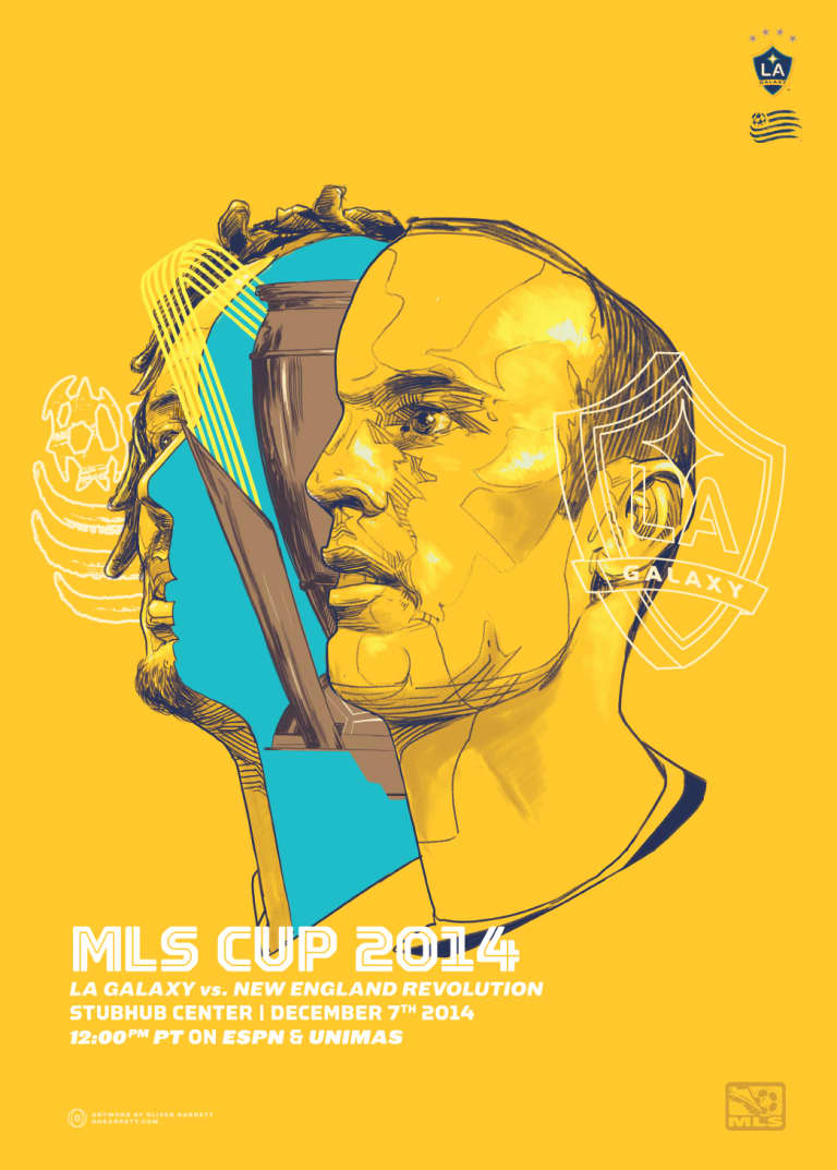 Second Commemorative Match Poster for MLS Cup Unveiled -