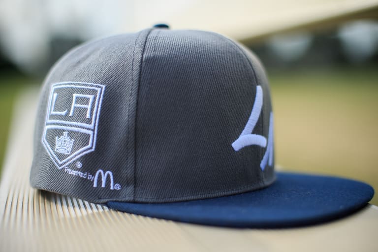Check out the LA Galaxy x LA Kings hat giveaway for Kings Night on April 8 -