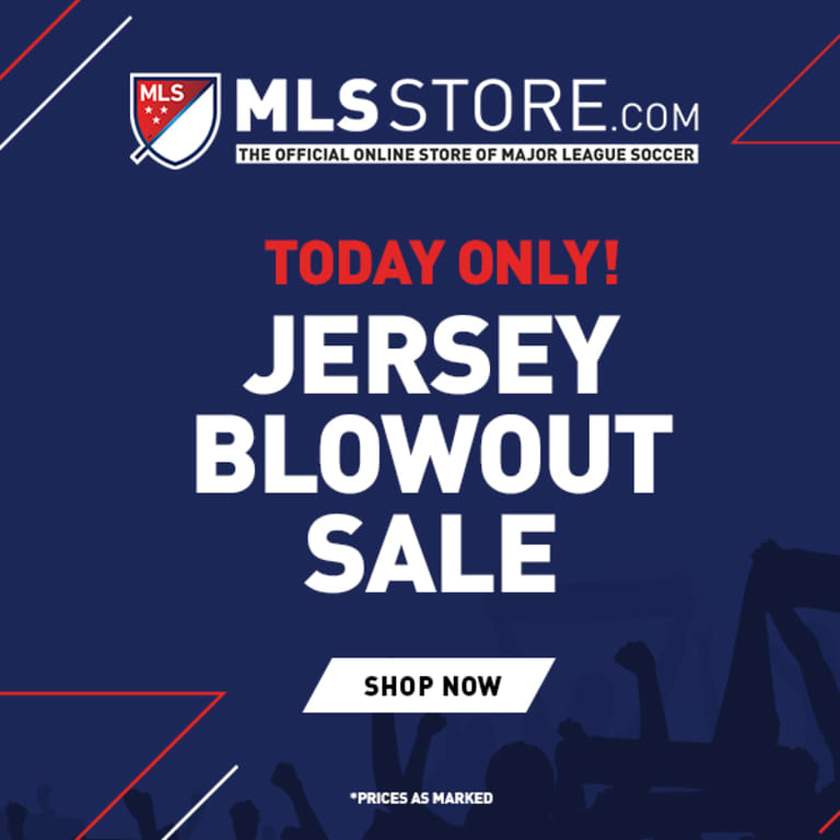 Last day! MLSStore.com is giving up to 50% off jerseys! -