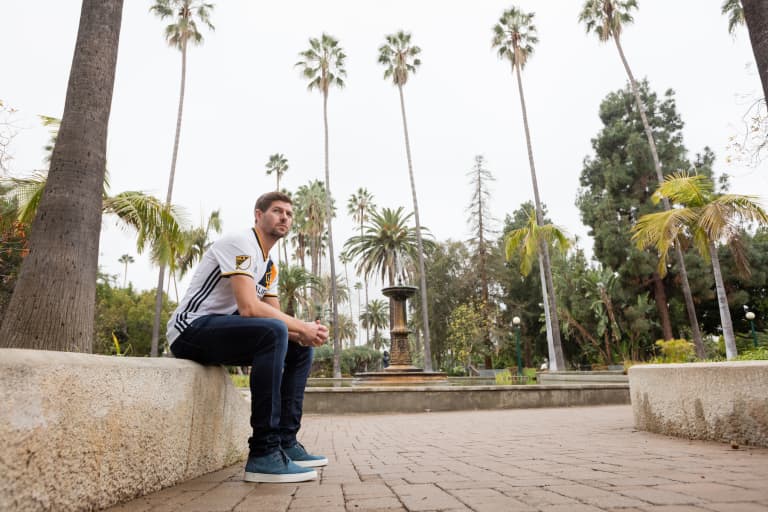 Steven Gerrard eager to make a lasting connection with his new home on and off the pitch | #ThisIsLA -
