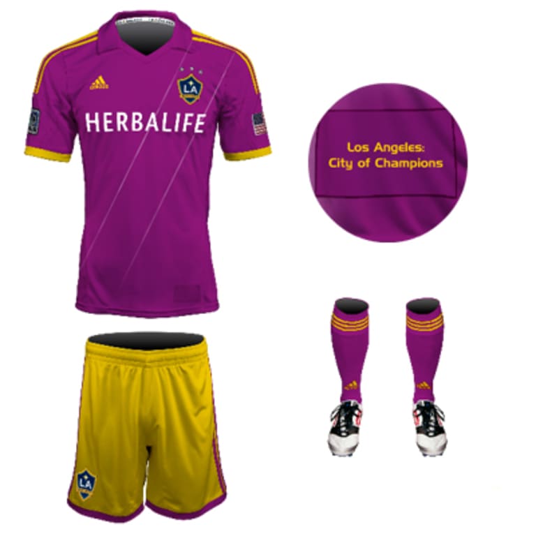5th Place Unveiled in LA Galaxy 3rd Kit Contest -