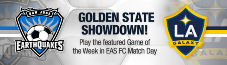 TUNE IN: Free MLS Stream of the Week - San Jose Earthquakes vs LA Galaxy -