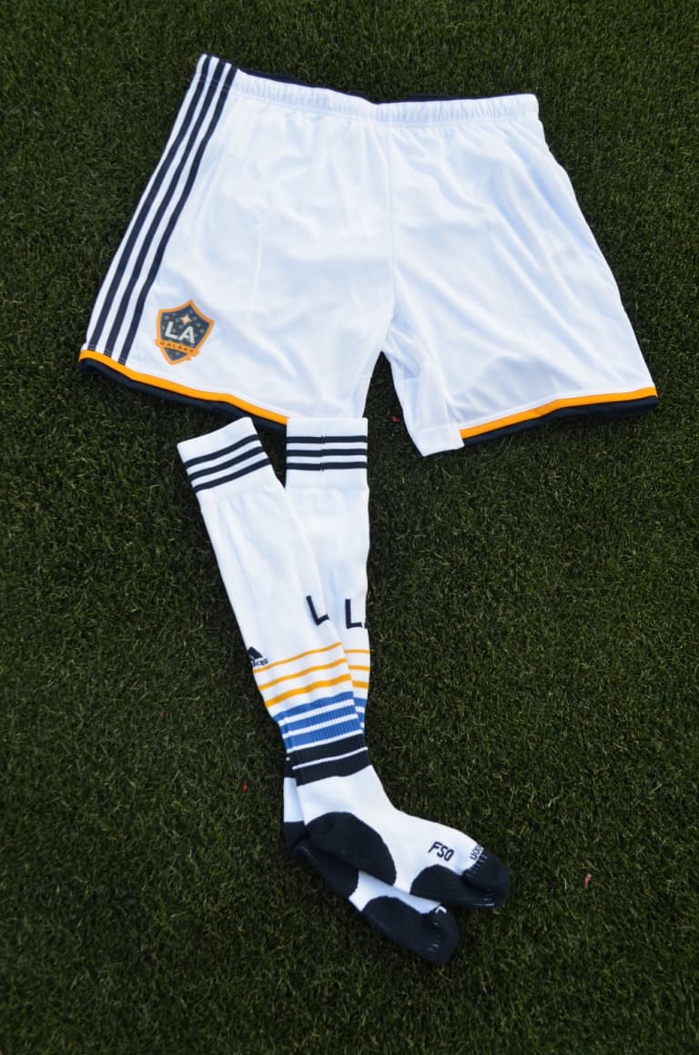 A closer look at the new LA Galaxy shorts and socks  -