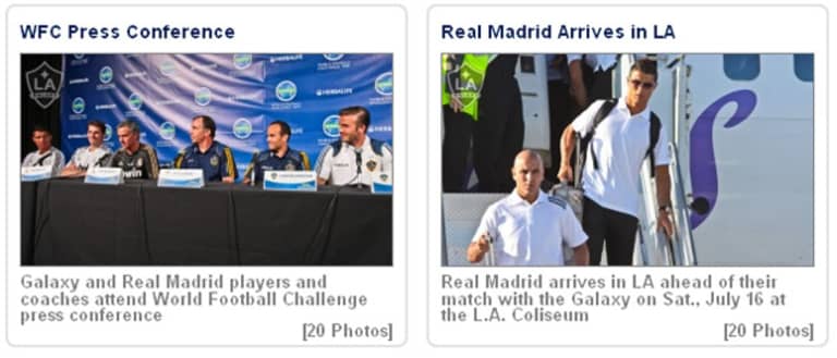 Real Madrid Arrives in Los Angeles -