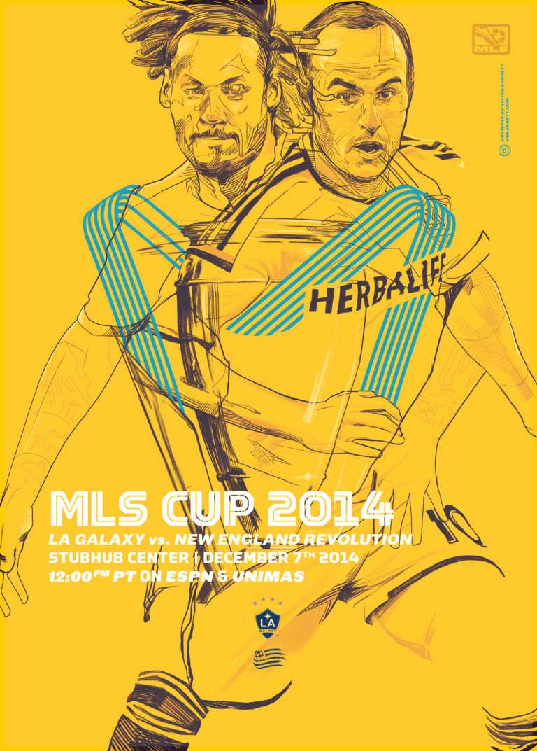 First Commemorative Match Poster for MLS Cup Unveiled -