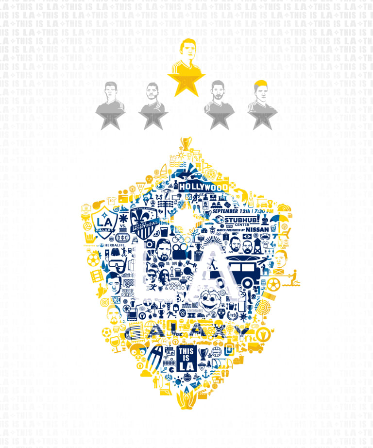 LA Galaxy unveil commemorative match poster for Montreal Impact game -